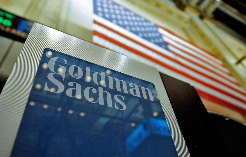 epa04024436 (FILE) A file photo dated 19 January 2011 showing a sign at the Goldman Sachs both on the floor of the New York Stock Exchange after the Opening Bell in New York, New York, USA. Goldman Sachs Group, Inc. on 16 January 2014 reported net revenues of $34.21 billion and net earnings of $8.04 billion for the year ended December 31, 2013. Diluted earnings 