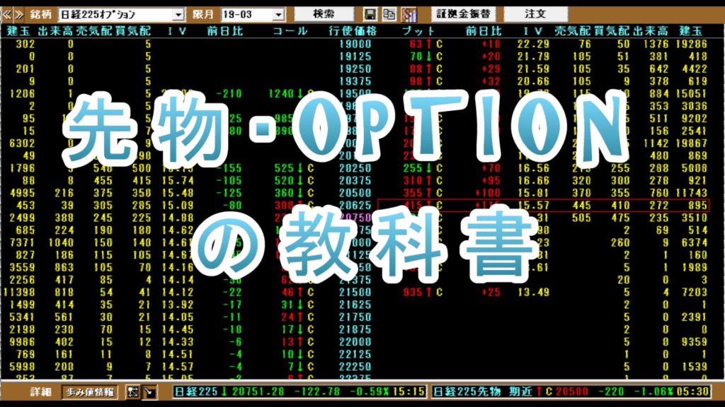 ２２５先物OPTIONの教科書